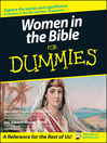 Cover image for Women in the Bible For Dummies